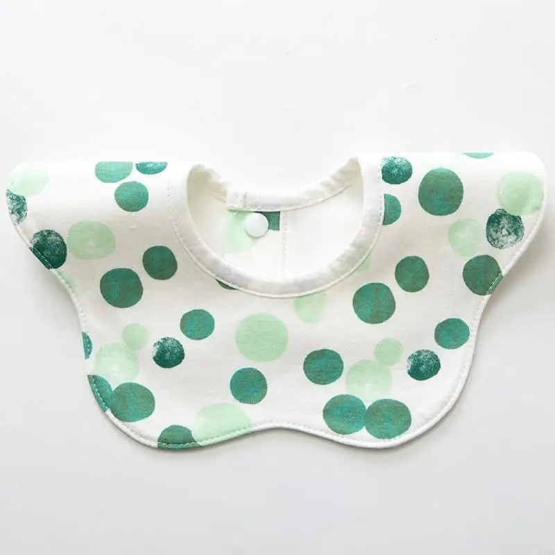 Toddler 360 Degree Rotation Drool Bibs Scarf Newborn Waterproof Saliva Towel P31B