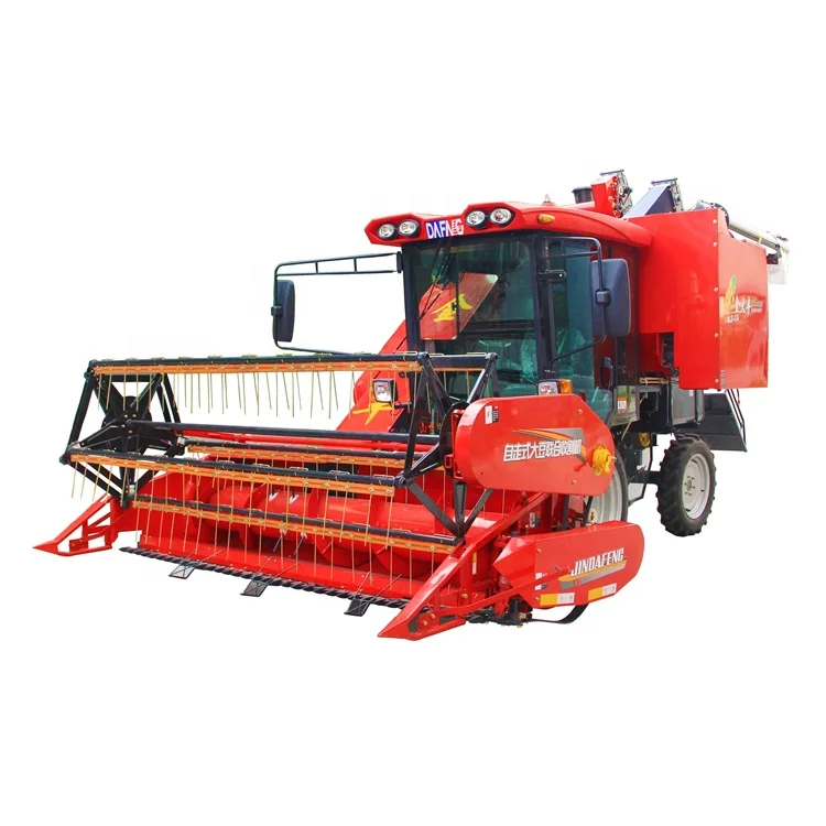 Factory Price mini Soybean combine harvester for sale