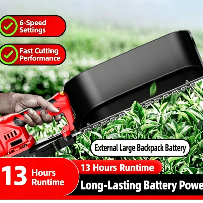 Electric tea picking machine, full set of garden lithium battery hedge machine, small single agricultural tea picking machine
