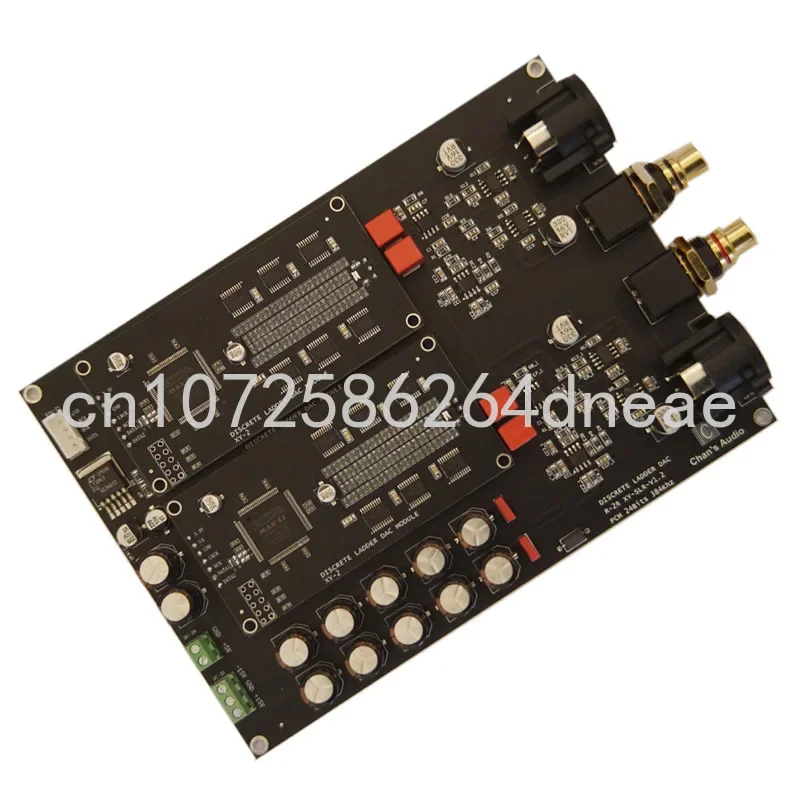 

R-2R XY-SLR Complementary Resistor Ladder Differential Balanced Decoding I2S Input DAC Board For HiFi Amplifier