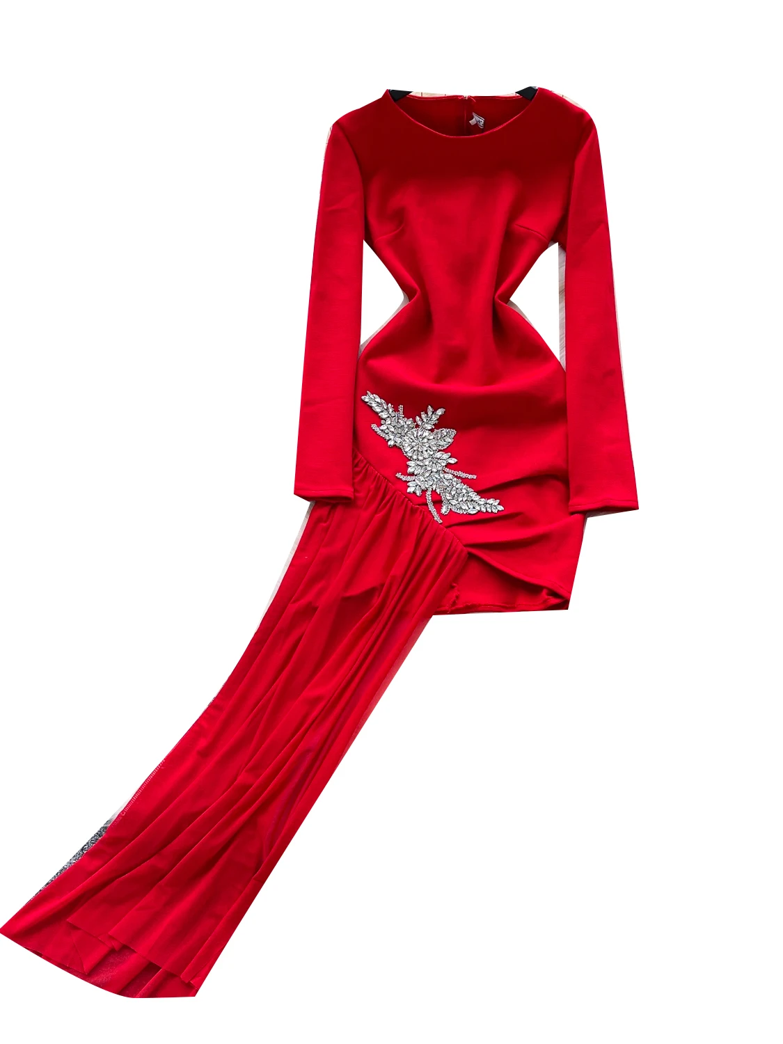 Evening Red Dr Wome… - image