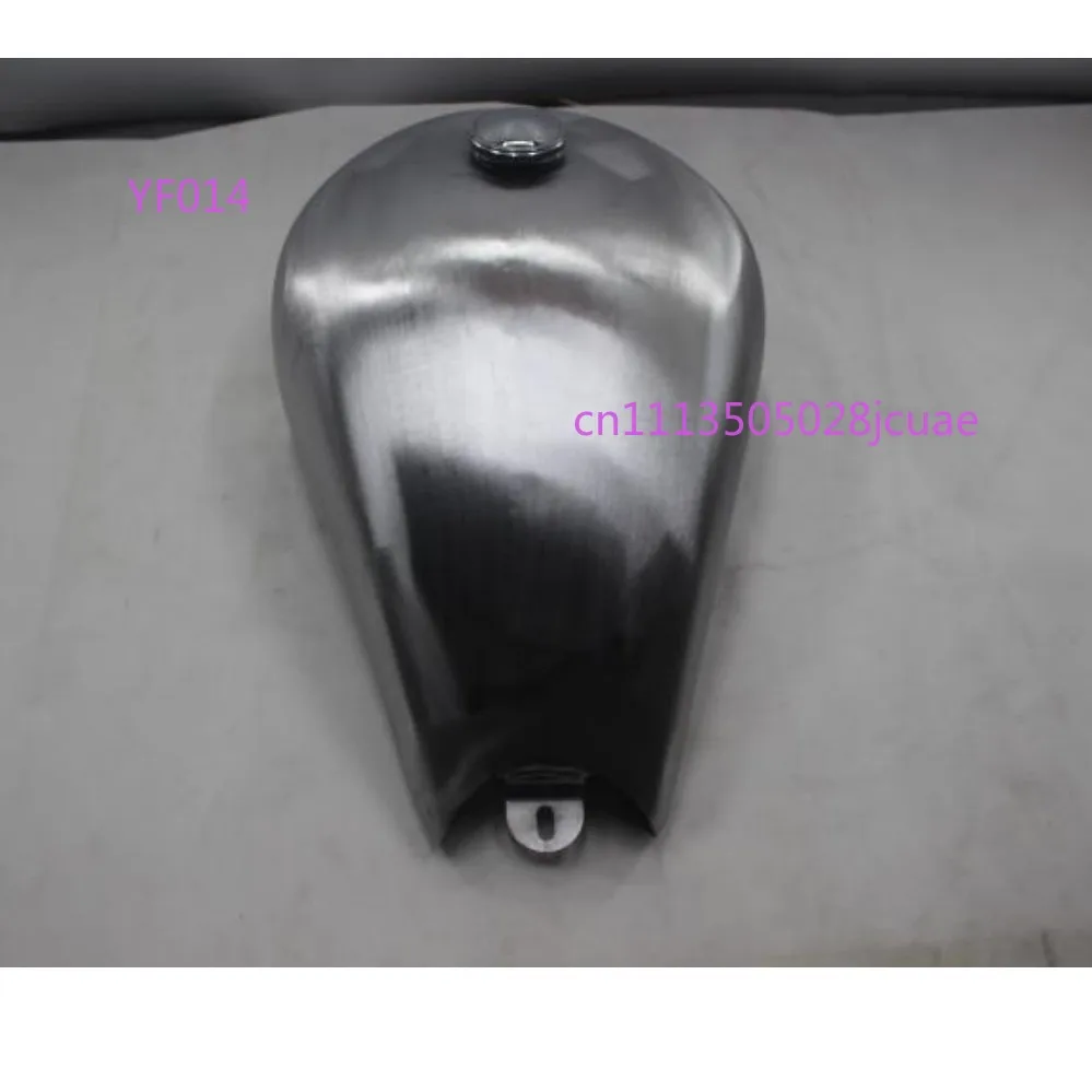 Motorcycle Retro Fuel Tank with Cap Fit VT600 STEED400/600 VLX400/600 Modified Replacement Petrol Oil Box