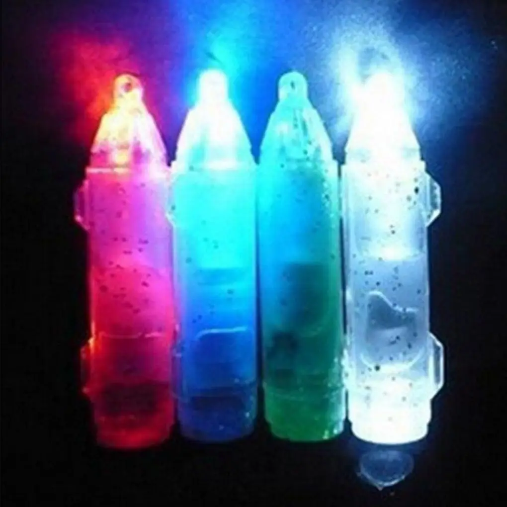 

LED Flashing Mini Deep Drop Underwater Lights Fishing Squid Fish Lure Light Colorful Lamp Night DIY Squid Fishing Bait Outdoor