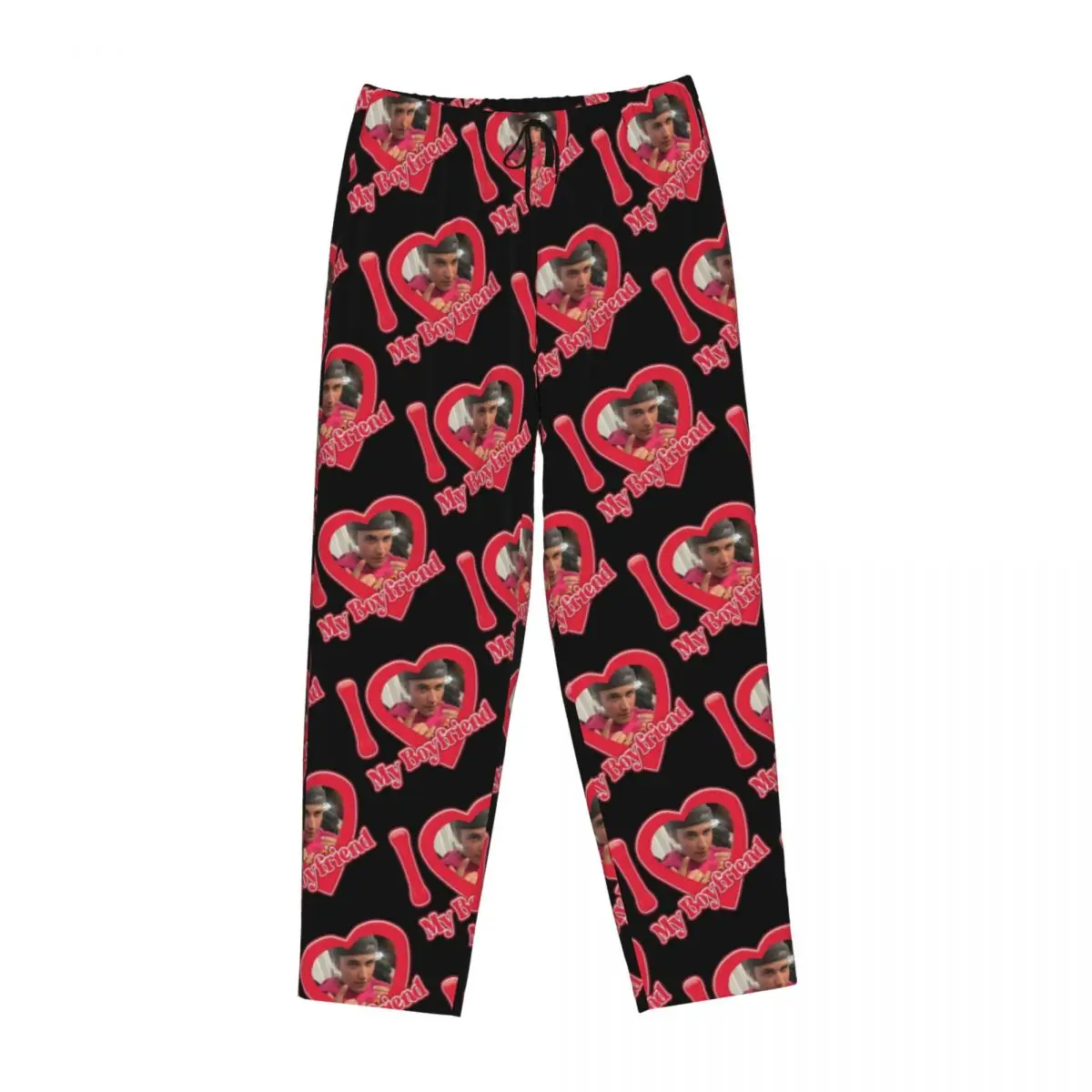 مخصص شعبية المغني جاستن بيبر JBiebs بيجامة السراويل النسائية ملابس خاصة صالة النوم قيعان تمتد مع جيوب