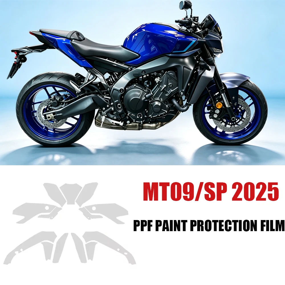 2024-2025 Fairing Body Protection Film MT09 Motorcycle PPF TPU Protective Film Invisible Car Cover For Yamaha MT 09 MT-09 SP