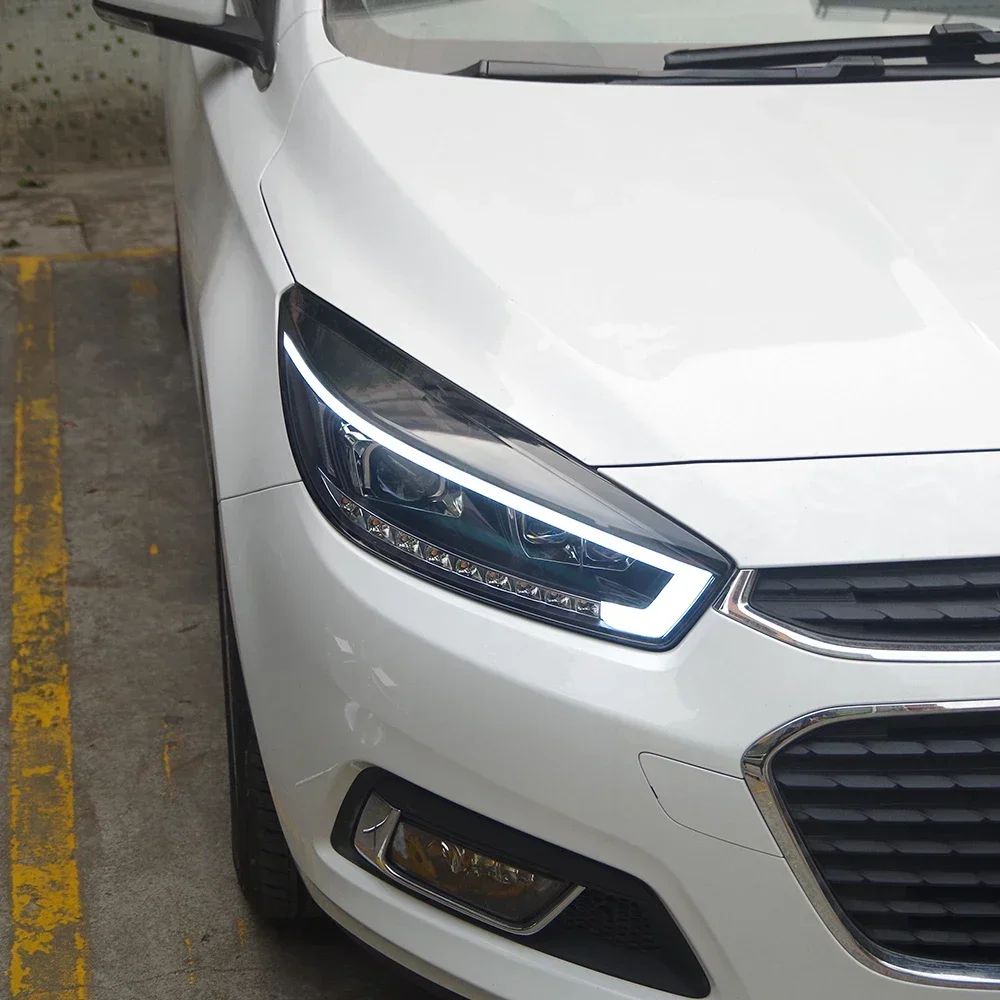 

Car Front Lamps for Chevrolet Cruze 2015-2016 Led Auto Headlights Assembly Upgrade High Configure Projector 2 Lens Accessories