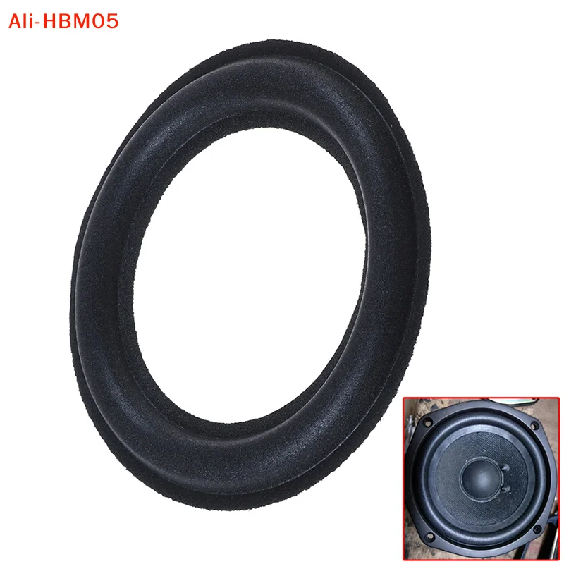 (HB05)1pc Audio Active Speakers 4.5 Inch Speaker Foam Surround Foam Edge Sponge Speaker Repair Parts Accessories