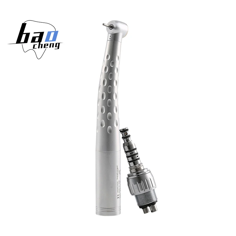 GB4 den tal handpiece high speed 4 Hole Compatible Push Button Standard Head Handpiece