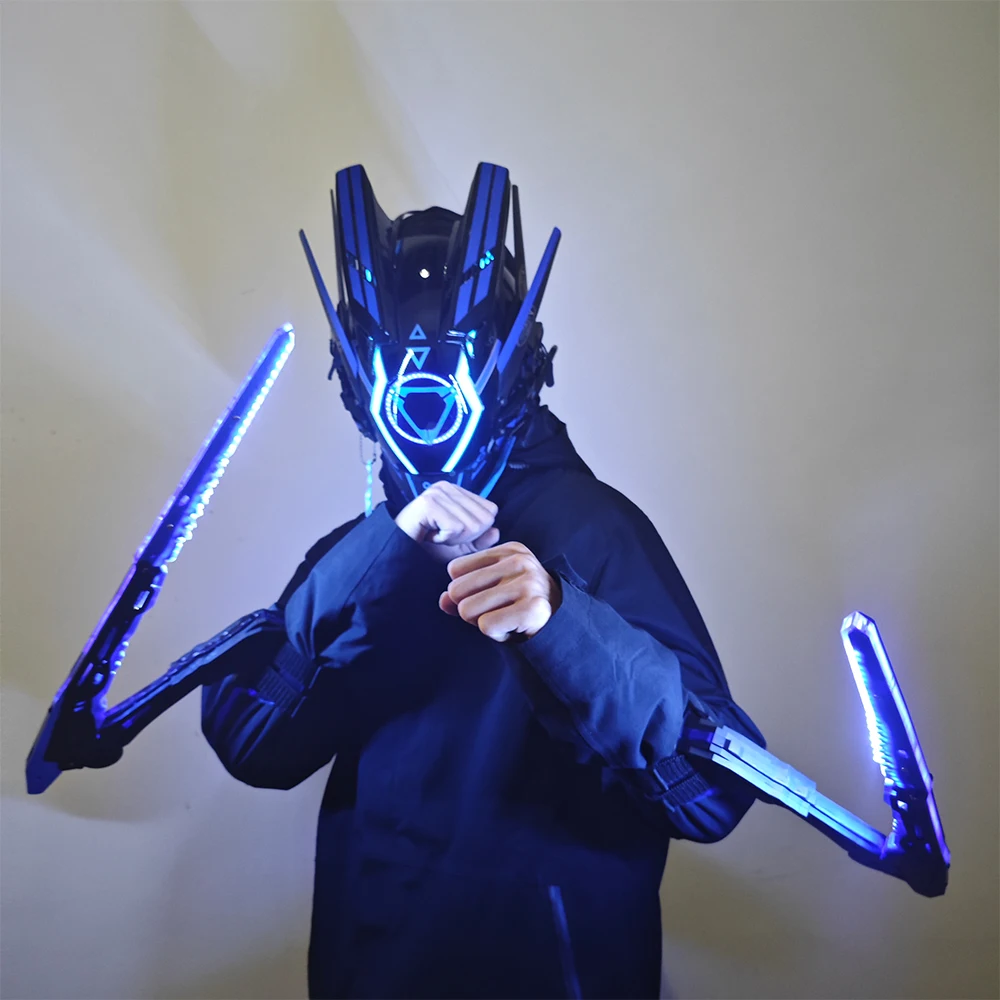 Future LED Cosplay Mantis Sword, Mantis LED Sword Model for Halloween Costume Props
