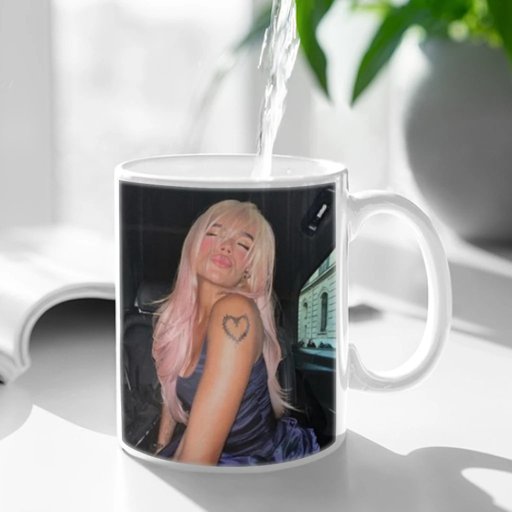 Singer karol g Free shipping Coffee Mug Custom Tea Cup Black Milk Beer Mugs Lovers Friends Gifts