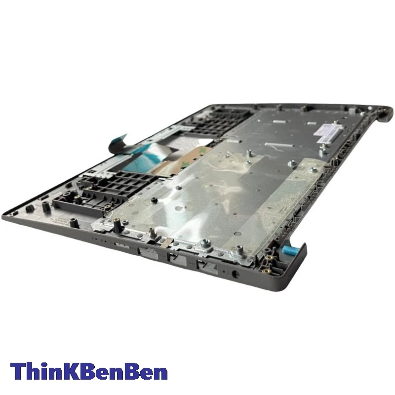 UKR الأوكرانية البلاتين رمادي لوحة المفاتيح العلوي حافظة Palmrest شل غطاء لينوفو Ideapad 1 14 14IGL05 5CB0X56991