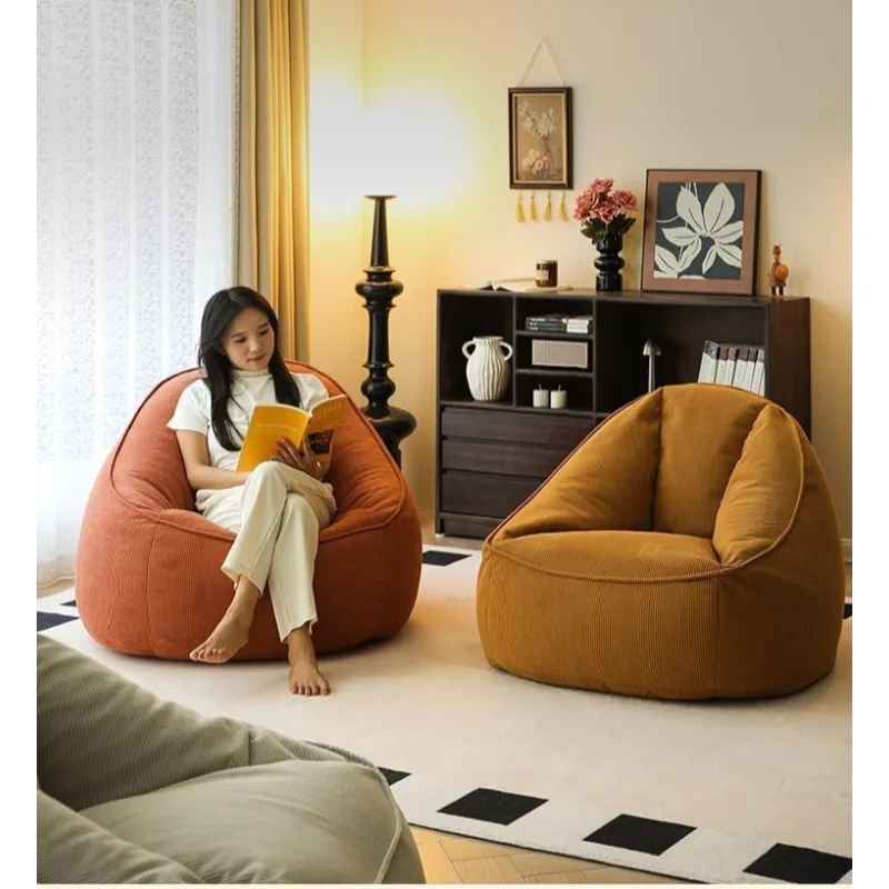 Bean bag sofa lazy can lie down sitting room bedroom single sofa Internet celebrity home leisure small apartment sofa chair
