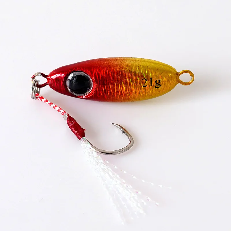 Micro Metal Jig Fishing Lures 5.5g/7.5g/10g/14g/17g/21g Shore Casting Jigging Spoon Saltwater Artificial Bait fishing tools