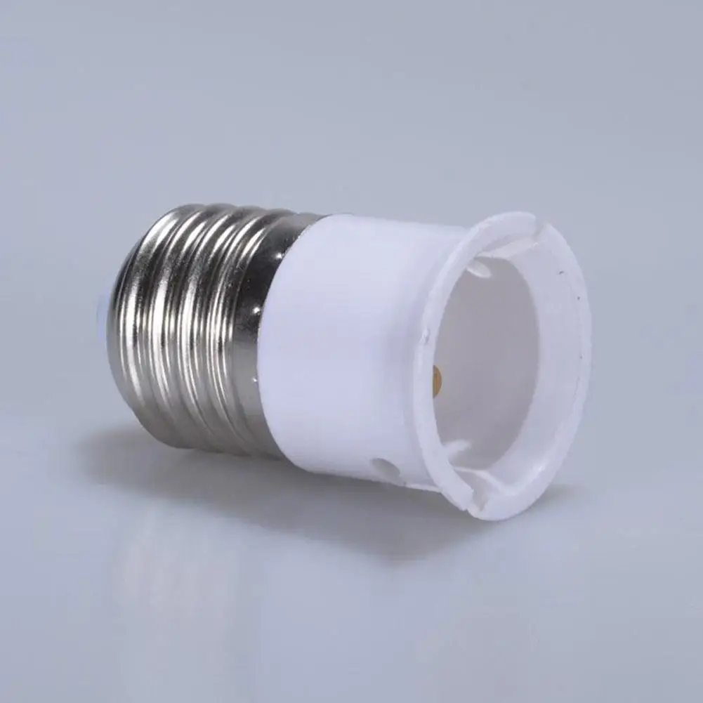1PC E27 A B22 Convertitore Della Lampada 130 Gradi Resistenza Alla Temperatura Adattatore Della Lampada Conversione B22 E27 Portalampada Adattatore R6C5