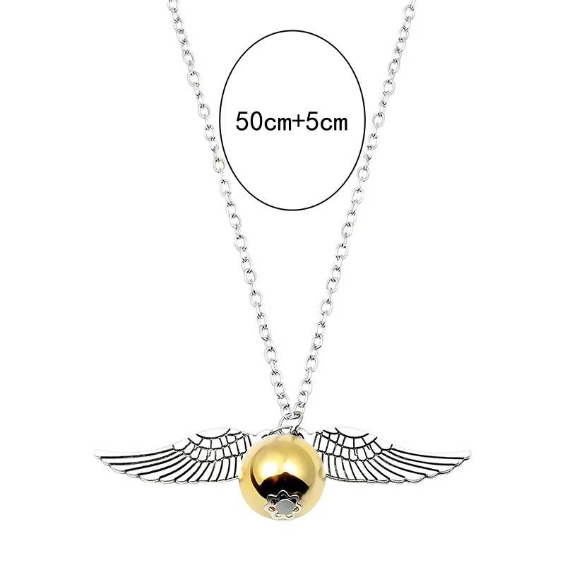 necklace Stainless Steel Chain 2025 Fashion Necklace Retro Style Crystal Angel Wing Charm Golden Doraemon Men\'s