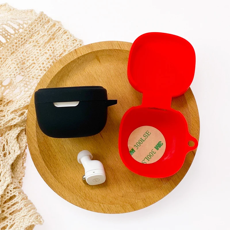 Cartoon Case For ATH-SQ1TW WH Case Silicone Ring Anti-drop Protect Bluetooth Earphone Case box Accessories