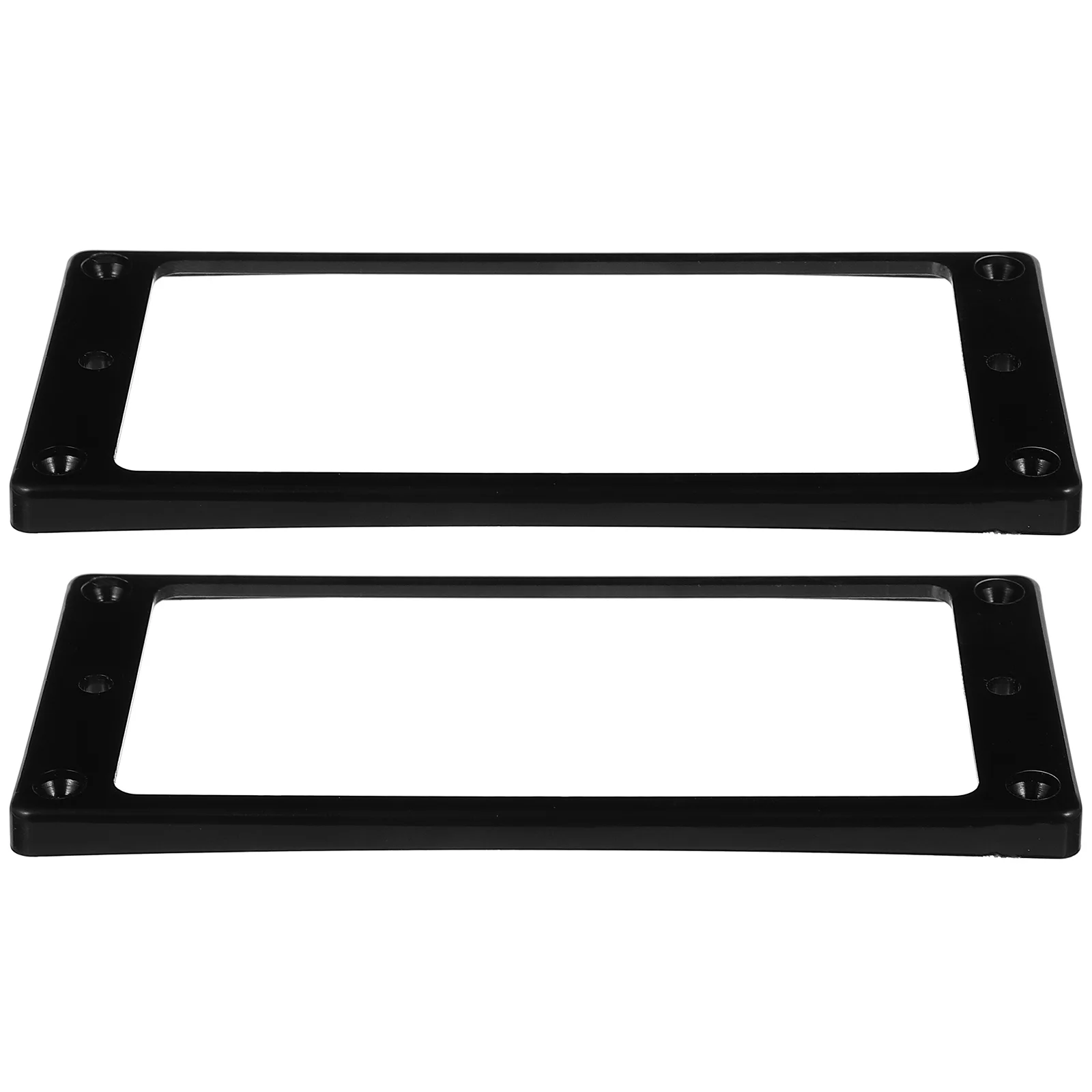 

2pcs Guitar Plastic Frames Durable Protective Frames For Electric Guitars Pickup Mounting Ring Replacement Parts Lightweight