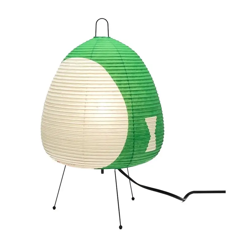 

ABUL-Home Desk-Lamp Lights Japanese Rice-Paper Desk-Lamp Style Study-Bedroom Light-Fixtures Bedroom Decorative US US Plug