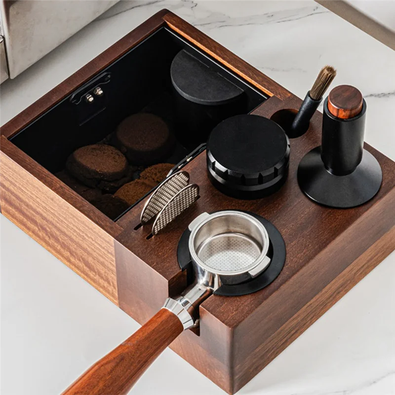 

51-58Mm Position Removable Grounds Box Utensil Storage Rack Multifunctional Coffee Machine Handle Bracket