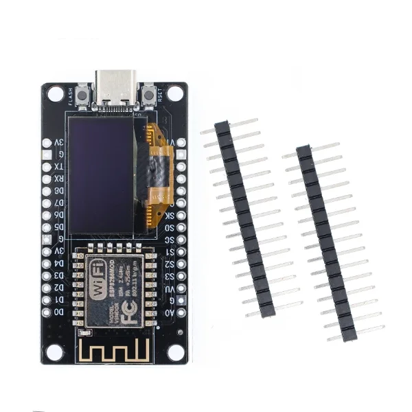 NODEMCU WIFI en ESP8266 NODEMCU 0,96-inch OLED-displaymodule USB Type-C