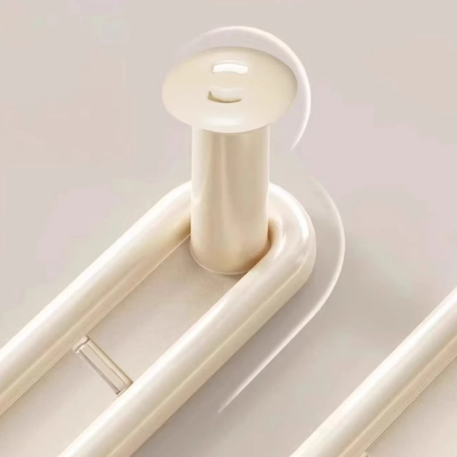 

Telescopic Organizer Holder Wall Mounted Clothes Storage Rack Multi Functional Balcony Storage Rack For Clothes Bed Sheet