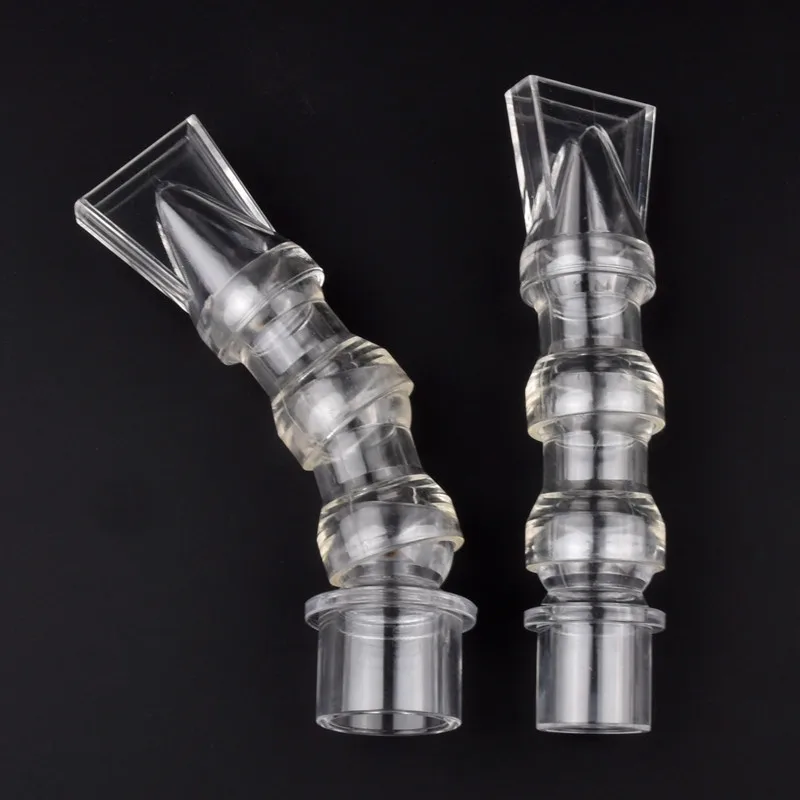 Transparent Aquarium Duckbill Nozzle 360Degree Adjustable Water Tank Nozzle Water Flow Adapter Trumpet Tornado Spray Nozzle
