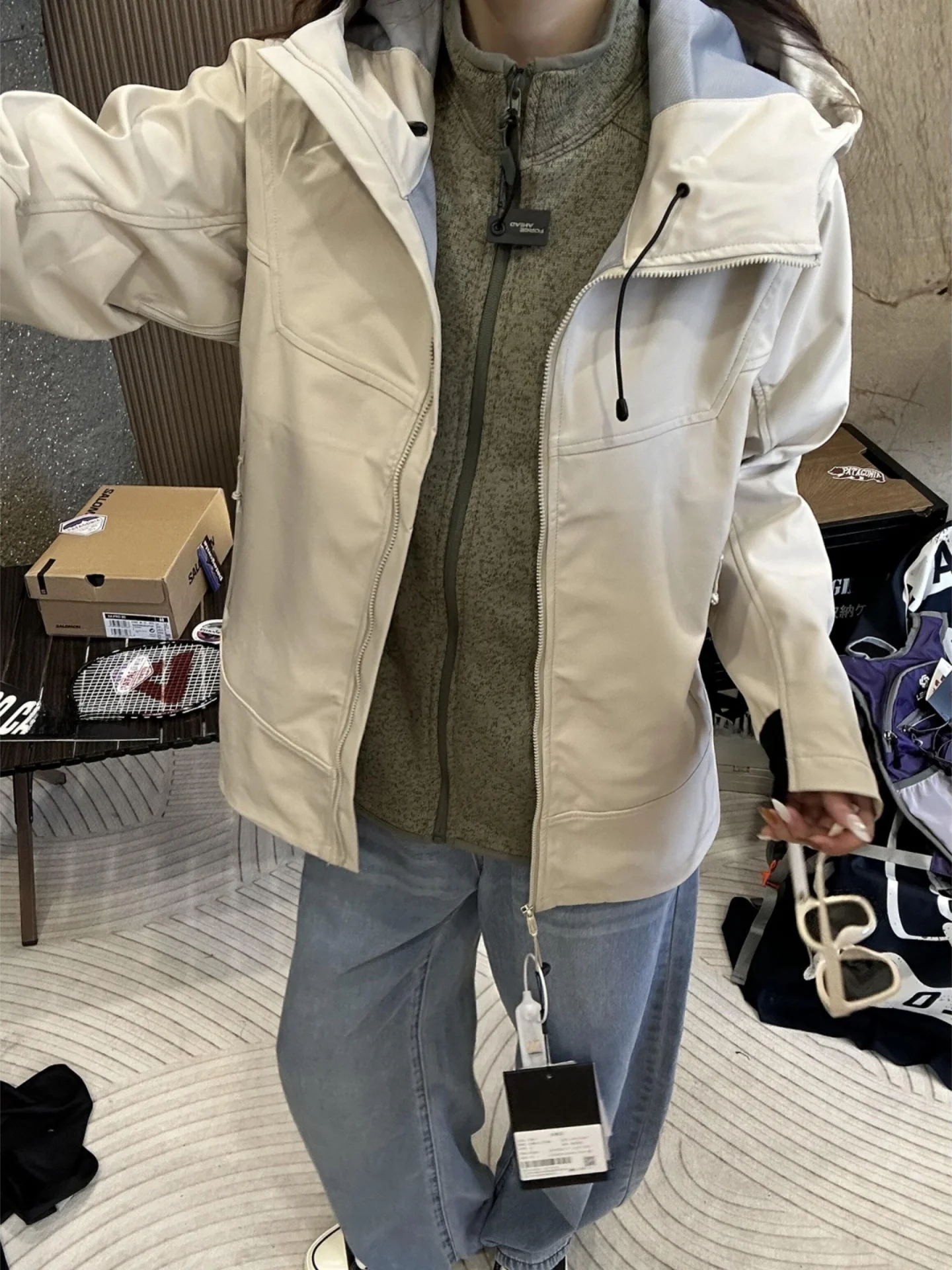 

Теплая мужская куртка для активного отдыха, походов и альпинизма, ветрозащитная, с капюшоном, повседневная, утолщенная, из полиэфирного волокна