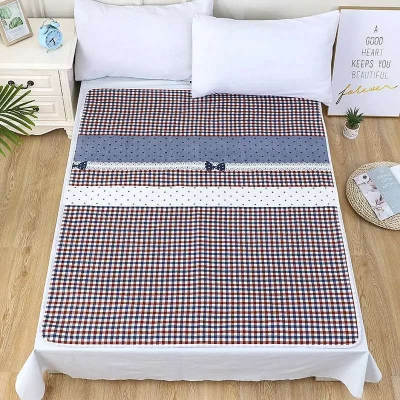 Waterproof Changing Pad Bedsheet Cover Urine Mat Reusable Adult Diaper Baby Nappy Diaper Washable Bed Protector Incontinence Pad image 6