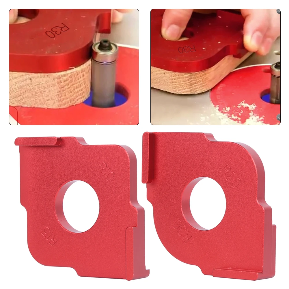 Boogsjabloon Boogsjabloon Halve filet Ronde hoek R-hoek Boogsjabloon Halve filet Snelle locator Houtbewerking Positioneringsgereedschap