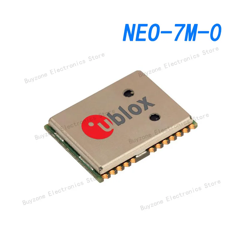 

NEO-7M-0 GNSS / GPS Modules u-blox 7 GNSS moduleROM, crystalLCC, 12x16 mm, 250 pcs/reel