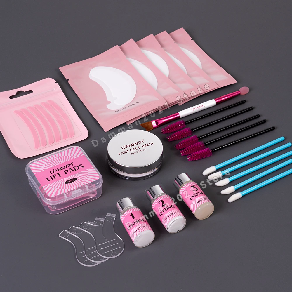 Damman Professionele Lash Lifting Kit Wimperkrullen Lifting Set Langdurige Lash Lift Perm Kit Makeup Tools voor salongebruik