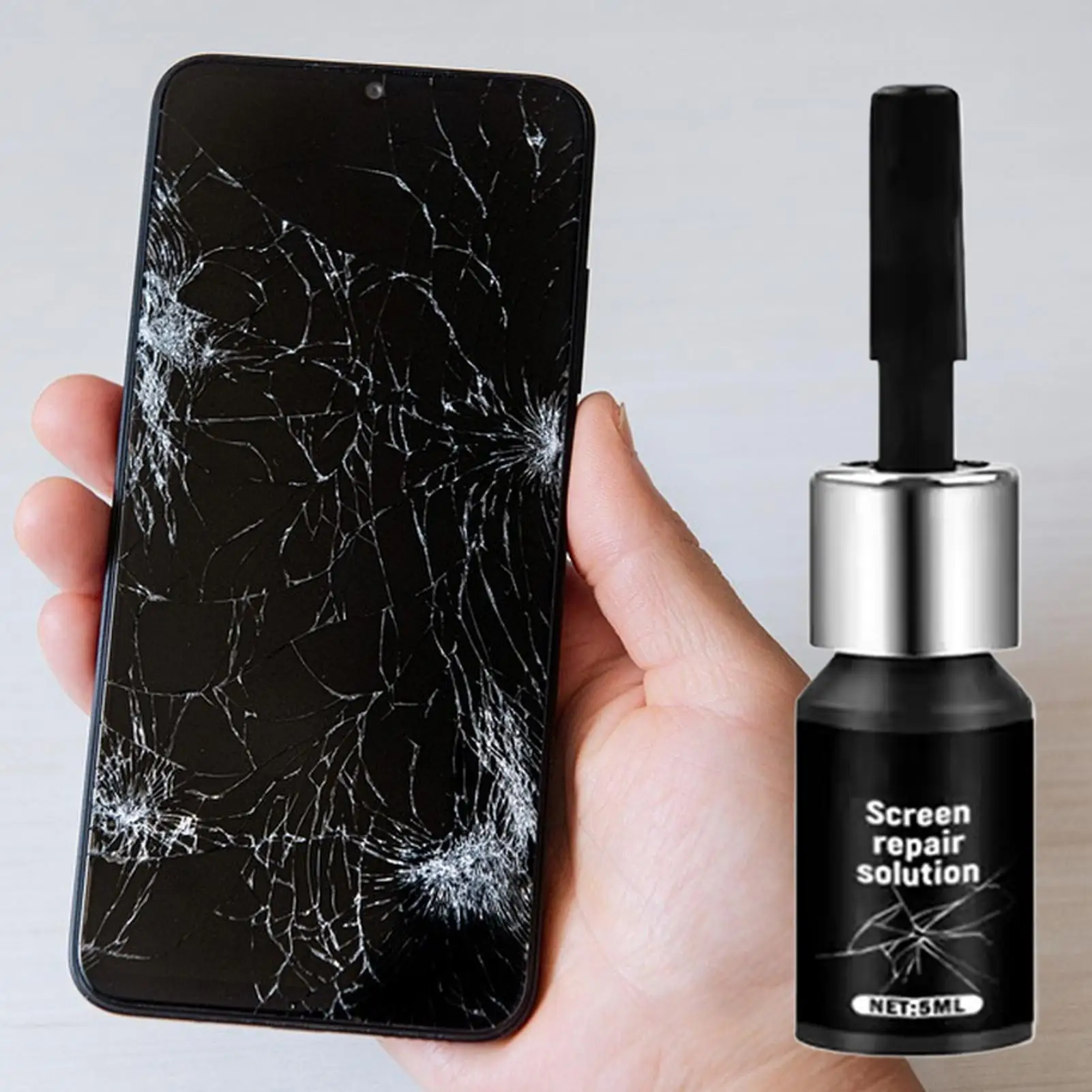 Glass Repair Liquid for Watch 5ml Quick Professional Universal Agent quick fix Glass Repair Liquid for Truck Glazing Frame House