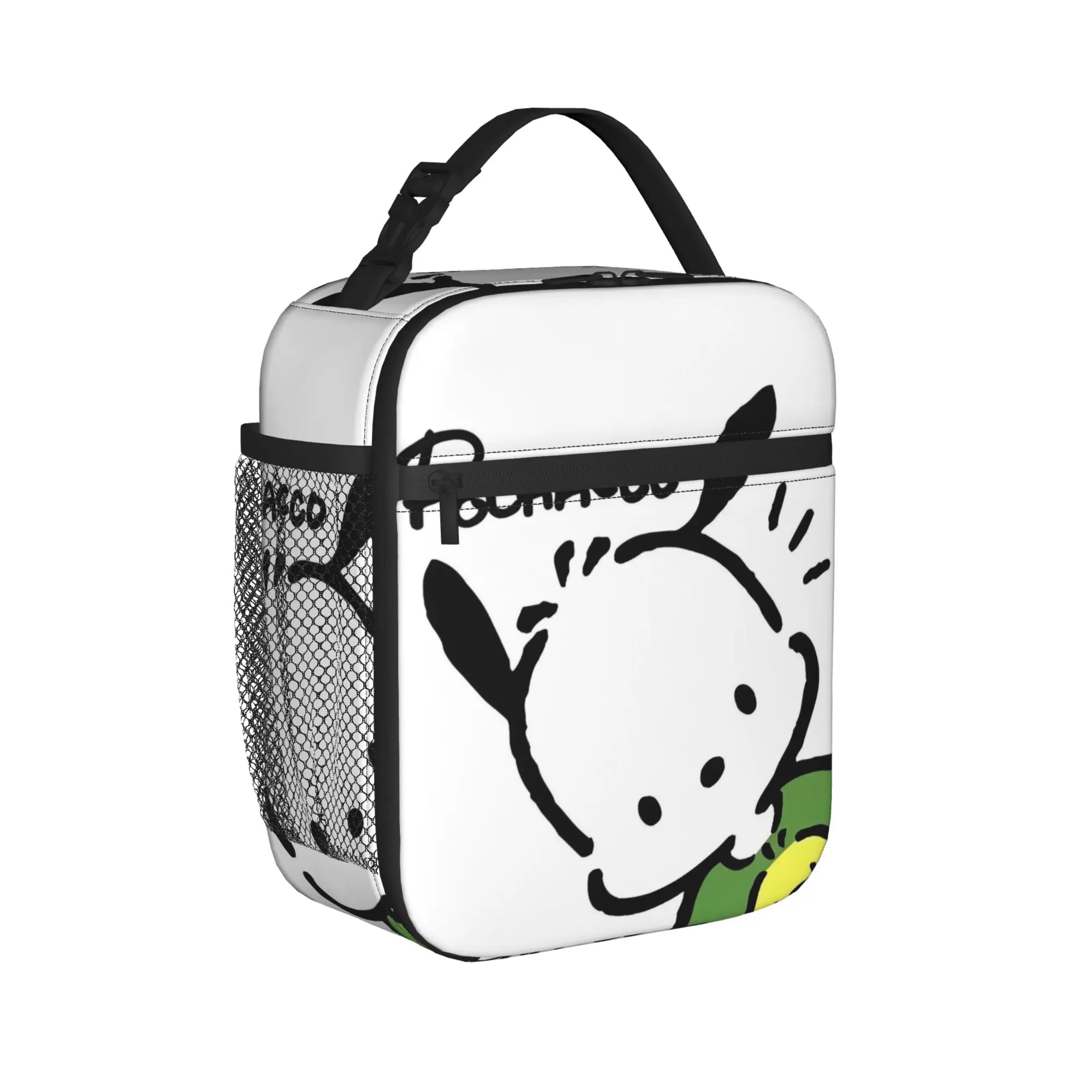 

Pochacco Insulated Lunch Bags Thermal Bag Reusable,Lunch Container Cute Cartoon Dog Portable Lunch Box Tote Food Bag Work