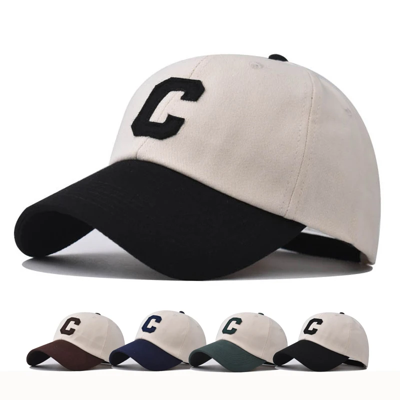 

Baseball Cap Snapback Hat Sun hat Spring Autumn baseball cap Sport cap C letter Cap Hip Hop Fitted Cap Hats For Men Women