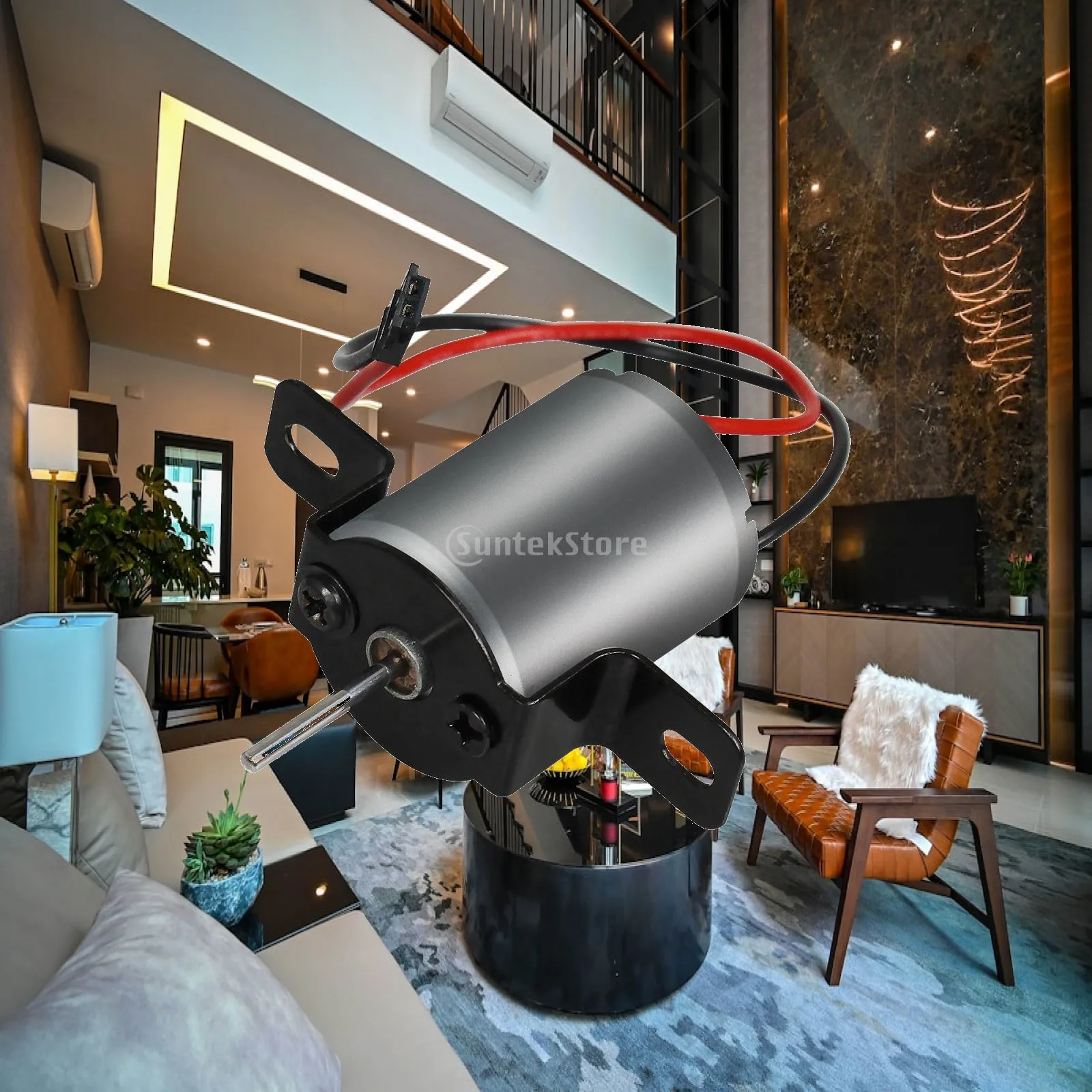 Fireplace Fan Motor Heat Powered Stove Fan Motor Fan Supplies Fireplace Fan Accessory for Fan Eco Fan