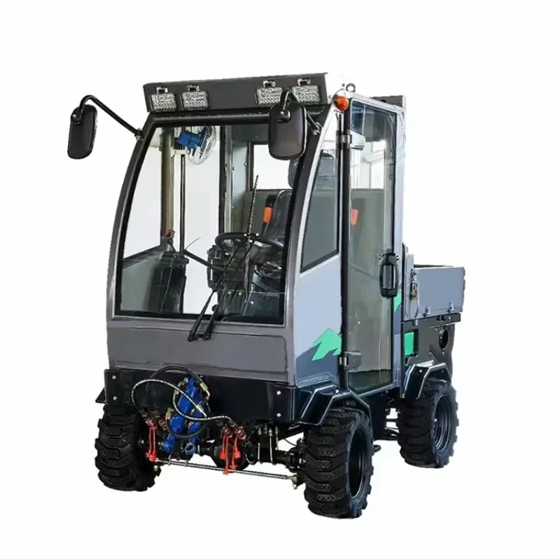 Four Wheel Driving Snow Blower Machine Tractor Snow Sweeper Snow Clearing Machine Snowplow