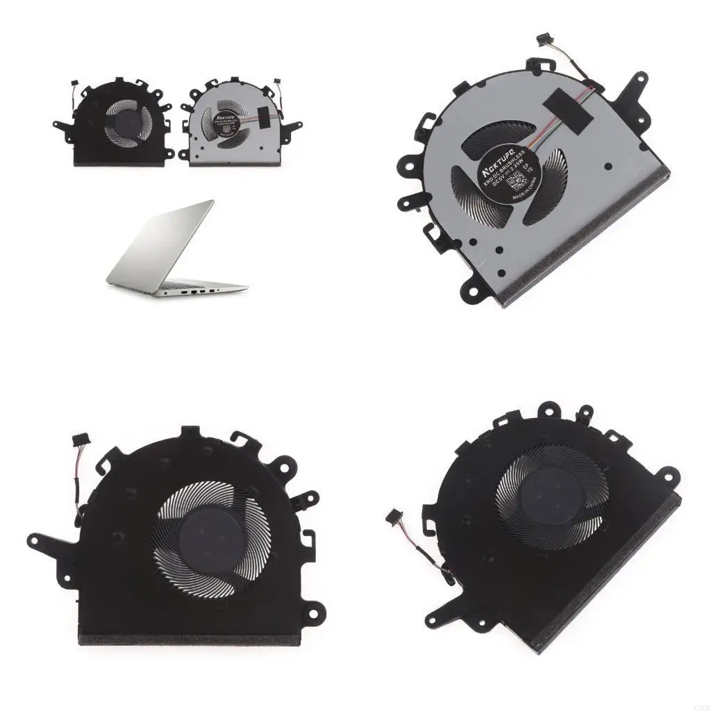 

C90F Notebook CPU Cooling Fan 5V 0.5A 4Pin 4Wire CPU Radiator for IdeaPad 15