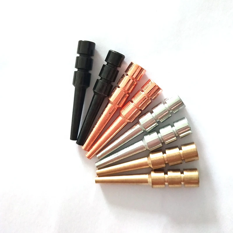 

12PCS Metal Cribbage Pegs For 1/8 Board Hole brass black silver copper