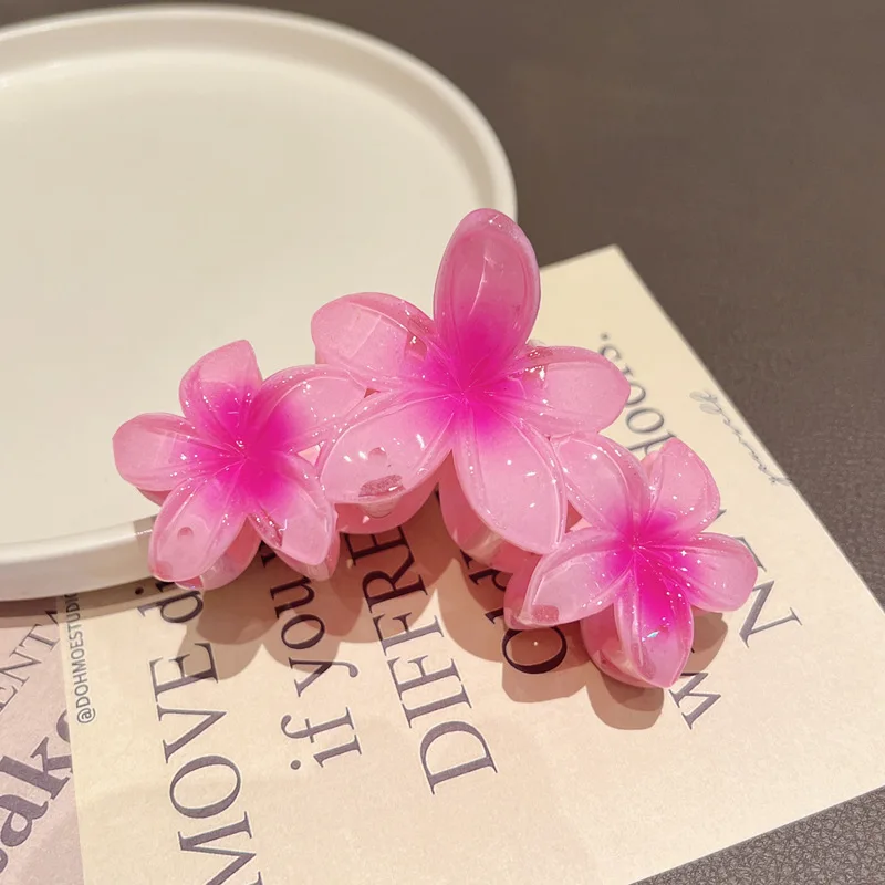 9Cm Bloem Clip Voor Haar Bloem Clip Banaan Voor Haar Clip Dames Gesp Voor Barrette Klauwen Haar Accessoires Voor Vrouwen Jz085