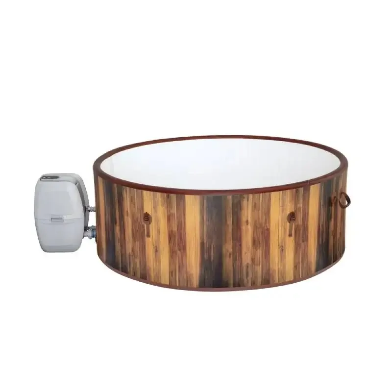 Bathtub Dropstitch Spa Hot Tub 208*65CM Outdoor Indoor Bubble Hot Tub Hang-up Model, Portable Outdoor Garden Whirlpool Spa Tubs