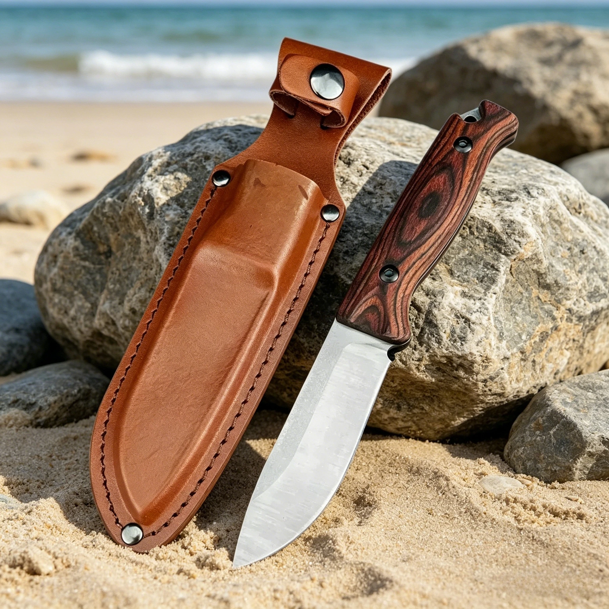 

15002-2 Wilderness Outdoor EDC Pocket Knife Built for Camping Woodland Treks & Outdoor Pursuits - Gift for Men Women Tool