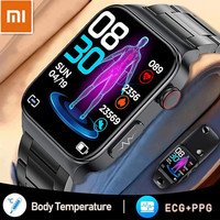 Xiaomi E500 Smart Watch Men ECG PPG HRV PTT Blood Glucose Blood Pressure Body Temperature Monitor IP68 Waterproof Smartwatch Men