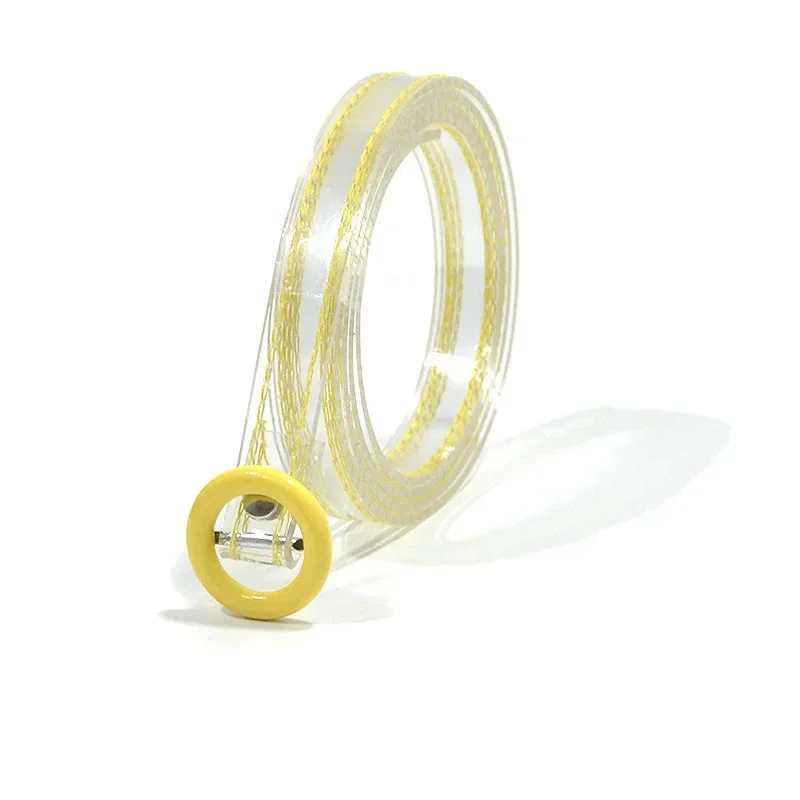 

Yellow Transparent PVC Belts for Women Fashion Candy Color Thin Belt Ladies Round Buckle Solid Female Strap for Dress Black