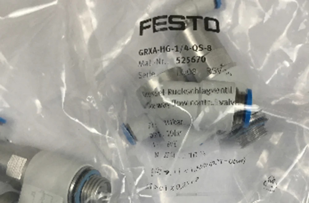 NEW FESTO GRXA-HG-1/4-QS-8 525670 Solenoid Valve