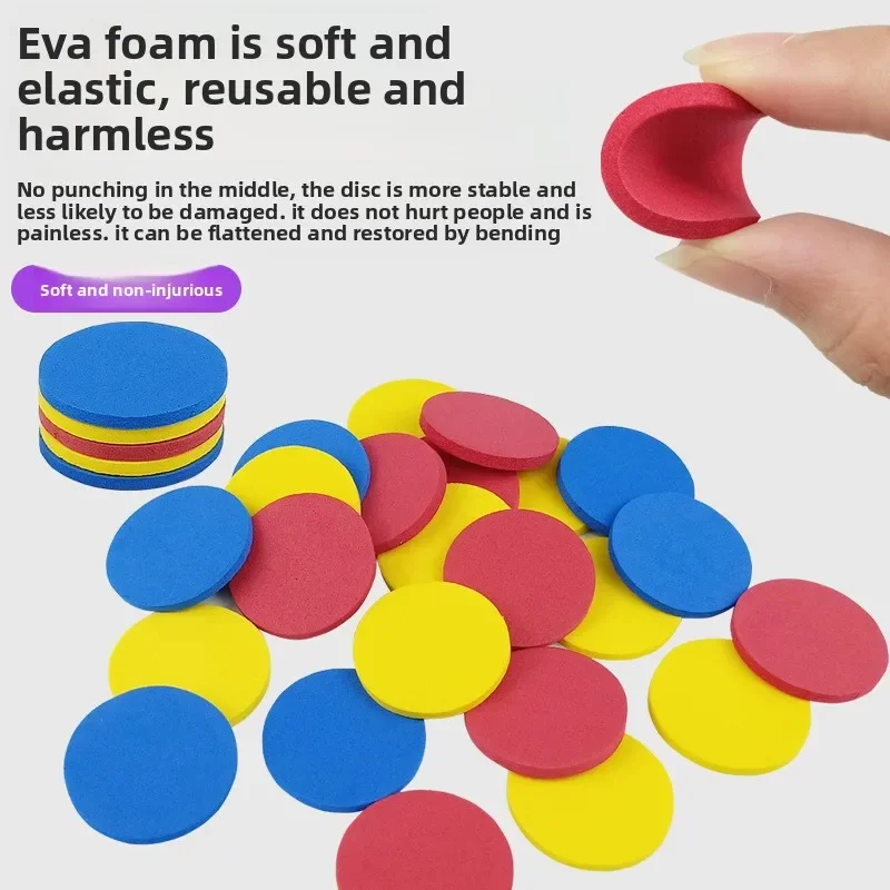 Crianças jogo ao ar livre disco de espuma arma brinquedo disco voador tiro lançador arma dupla pai-filho interativo crianças brinquedo