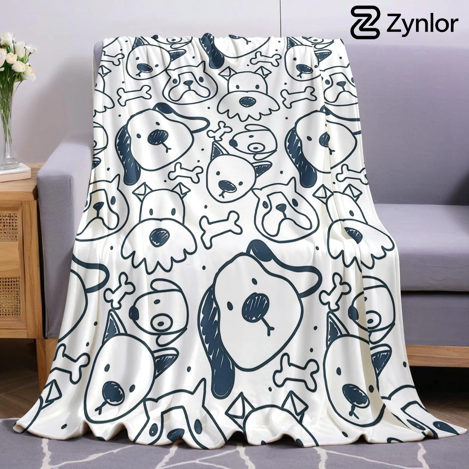 cobertor-de-la-sherpa-ultra-macio-doodle-dog-bone-line-quente-e-aconchegante-para-halloween-ideal-para-sofa-cama-presente-para-todas-as-estacoes