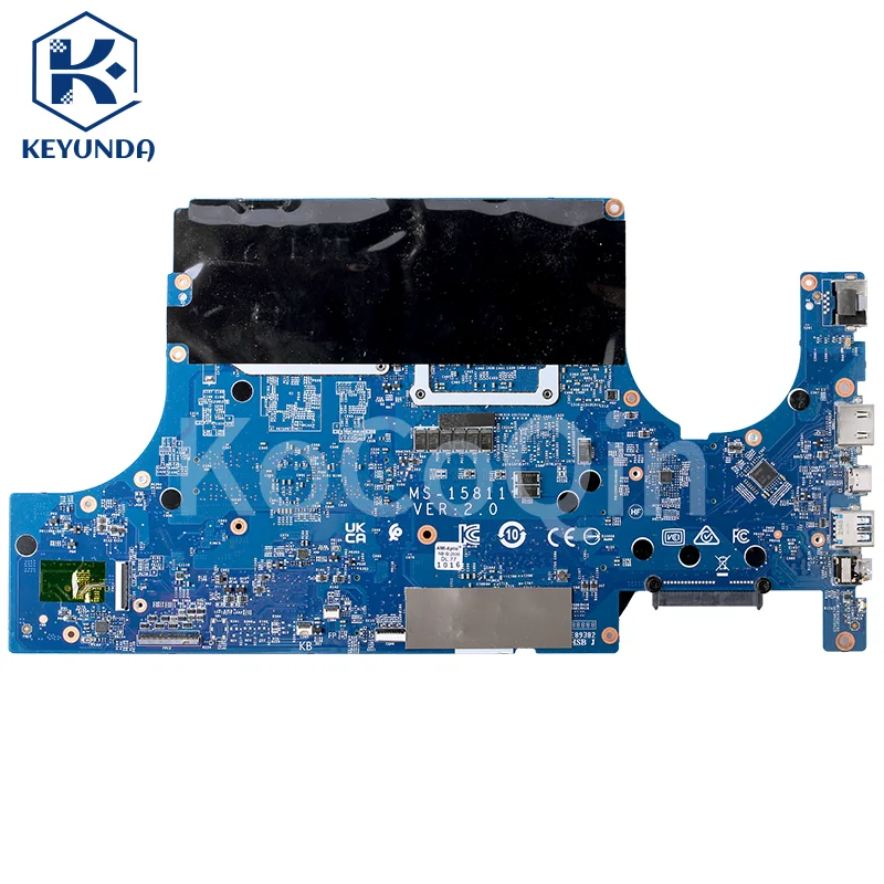 Imagem -06 - Laptop Motherboard para Msi Gf66 Gf76 Notebook Mainboard Srkt3 I7-11800h Gn20-e3-a1 Rtx3060 6g 100 Testado Ms15811