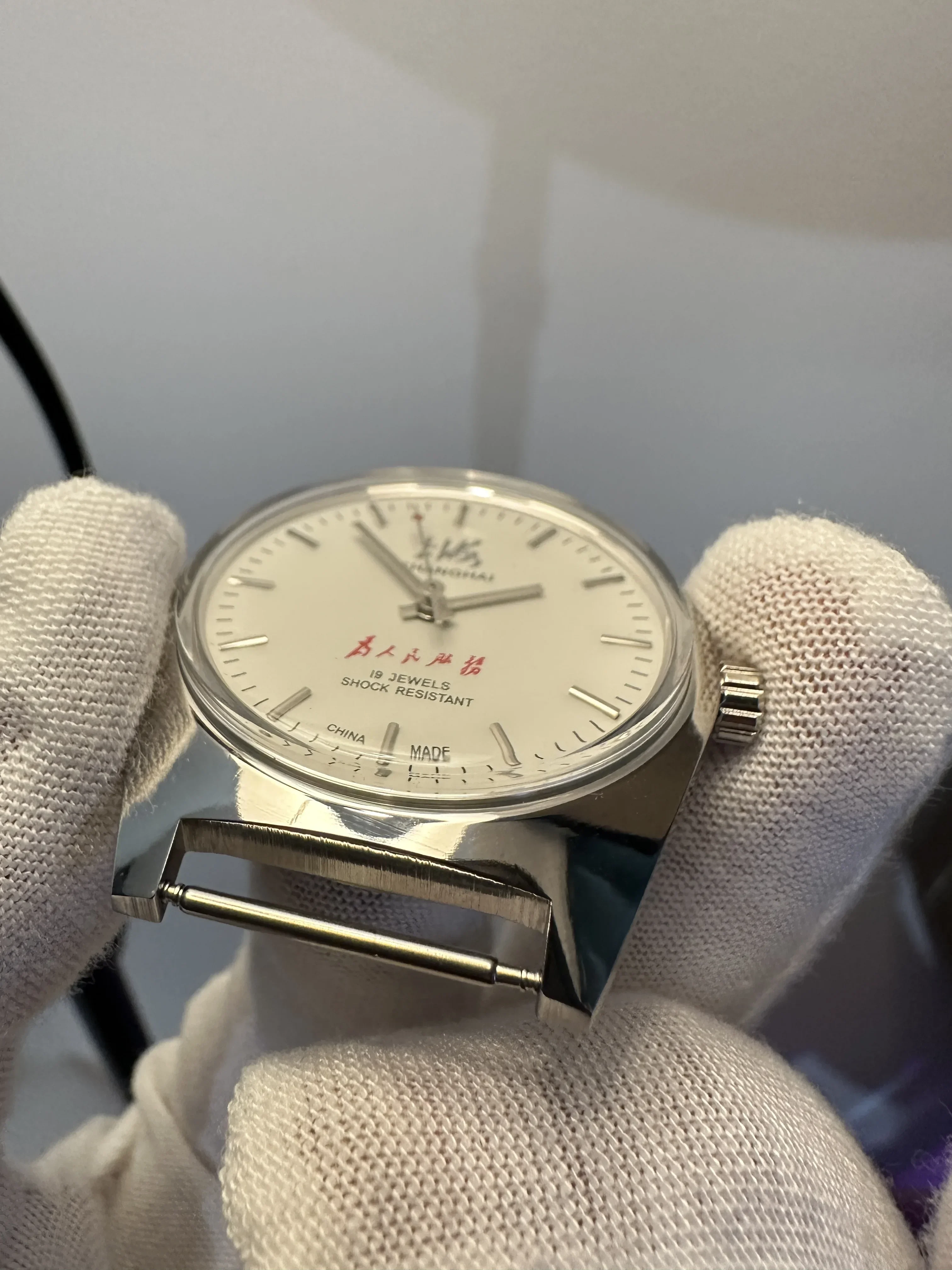 36mm Shanghai Herrenuhr Retro 7120 Manuelle Mechanische Uhr Minimalistische Business-Armbanduhr Dropshipping – Detail 7