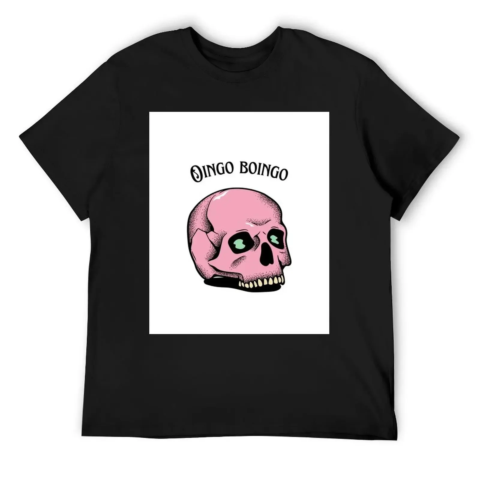 OINGO BOINGO T-Shirt anime tops Aesthetic clothing for a boy heavy weight t shirts for men