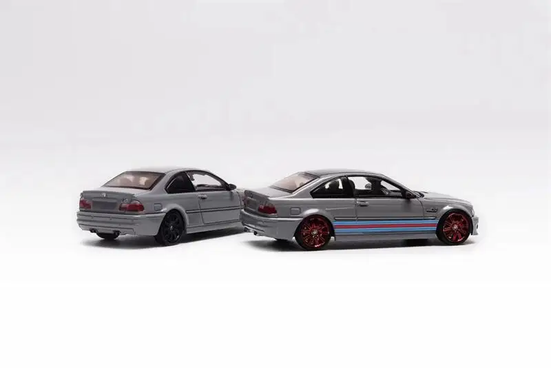 Stance Hunters x Street Weapon 1:64  E46 M3 Cement grey Diecast Model Car